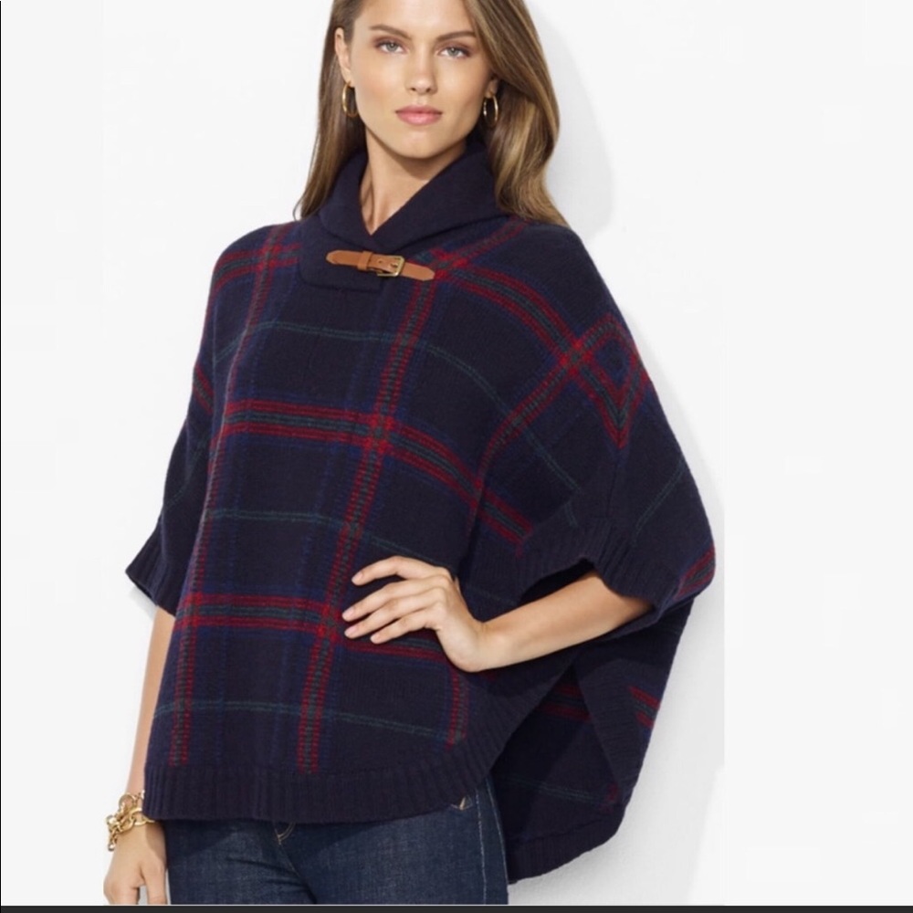 RL Ralph Lauren Poncho Collectors Item